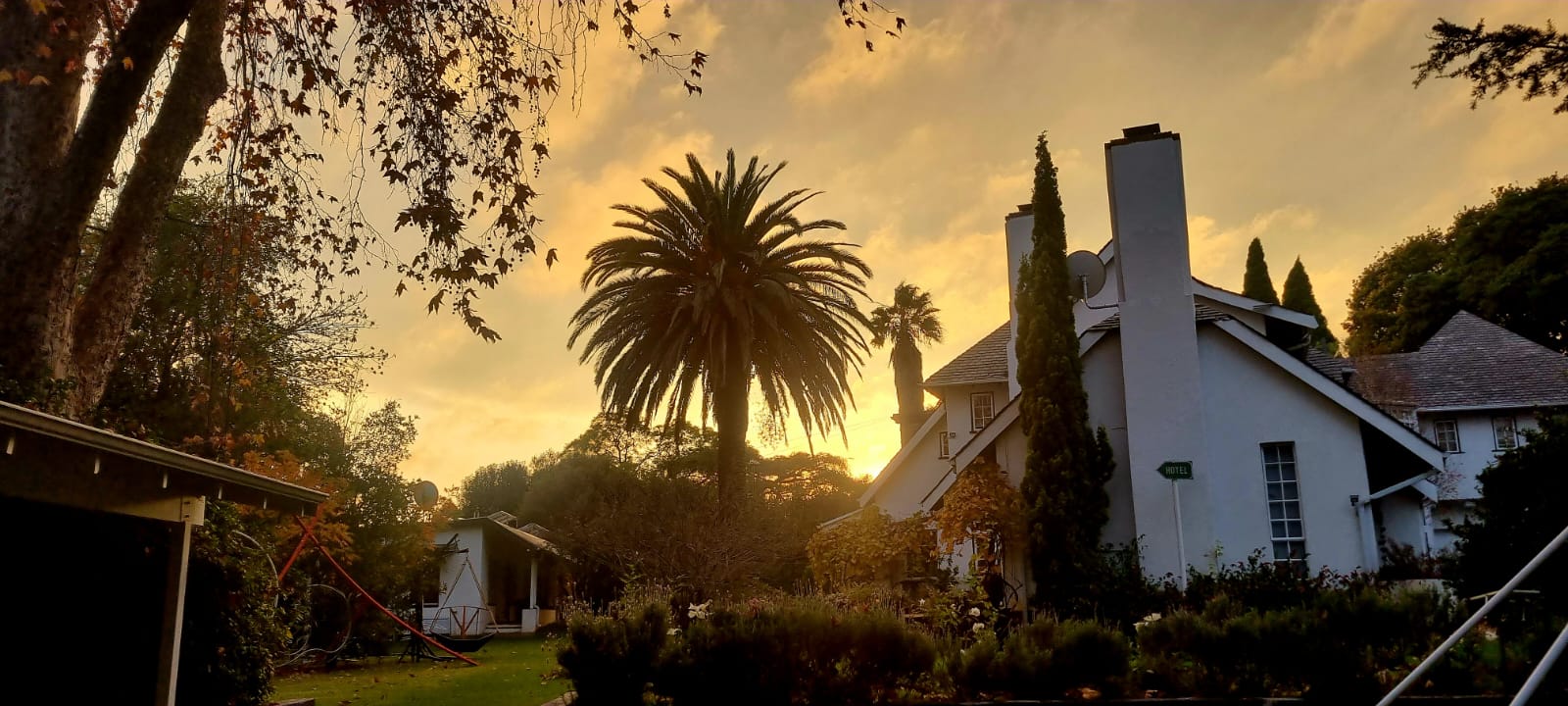 Golden hour at Stirling Legacy House
